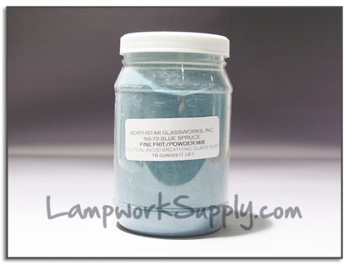 Northstar Blue Spruce (79) - Fore Powder 1 lb. (70/100 Grade Mix) Frit Fore Powder 16 oz jar