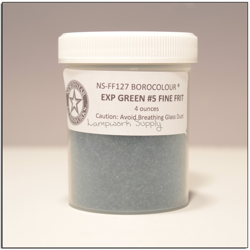 EXP Green #5 Fine Frit 4 oz. (70 grade)