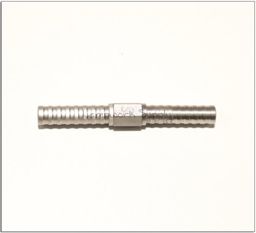 1/4" 180 Degree Stainless Steel Swivel with 1" Swivel Ends
