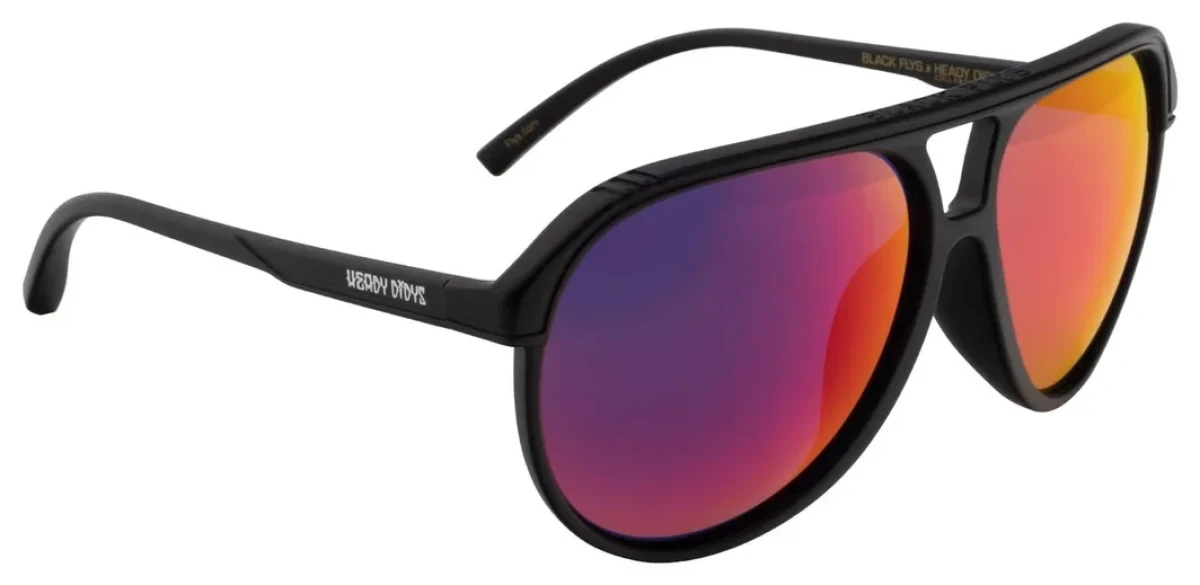 Heady Didy Safety Glasses - Didy Fly Matte - Shade 3 Red Mirror
