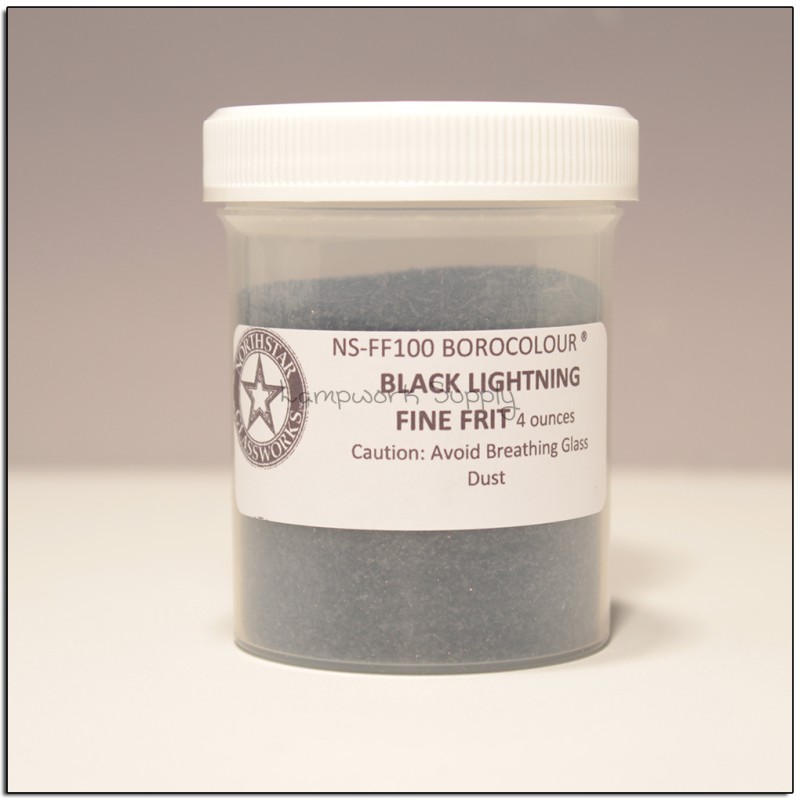 Black Lightning Fine Frit 4 oz. (70 grade)