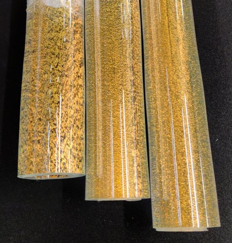Dream Tubing Orange Sunshine Dichroic