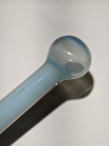Clear Encased Hydro over White Satin First Quality Tube