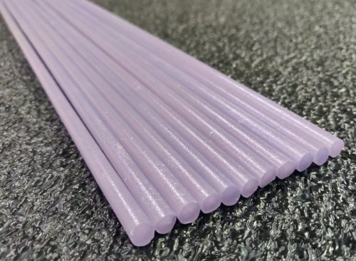 Greasy Purple Satin Rod