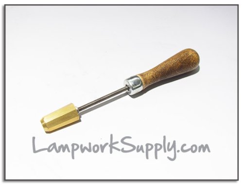 19mm Ground Joint Reamer with Wood Handle