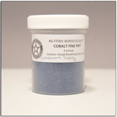 Northstar Cobalt Blue (1) - Fine Frit 4 oz. (70 grade) 4 oz jar