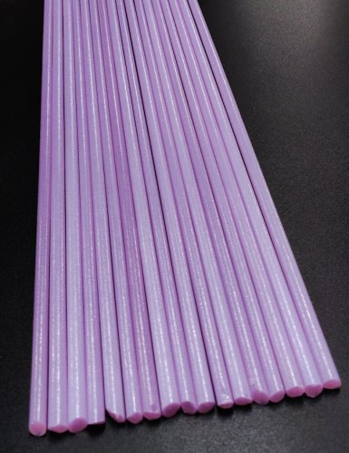 Pastel Purple Satin Rod