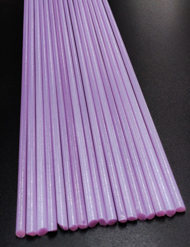Pastel Purple Satin Rod