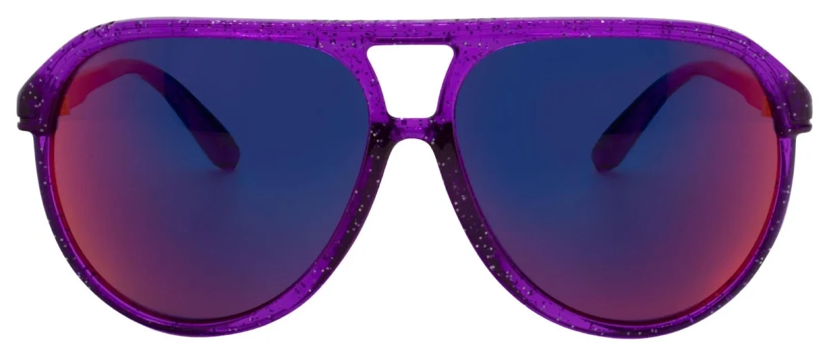 Heady Didy Safety Glasses - Didy Fly Purple Disco - Shade 3 Red Mirror