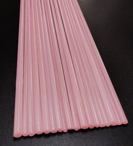 Pastel Pink Satin Rod Odd