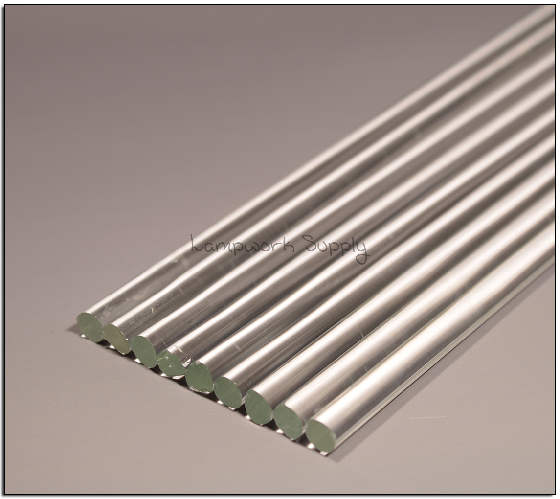 Chinese Clear 7mm Rod 1500mm Length (59-60 inches)