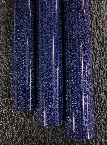 Dream Tubing Teal Dichroic - Glass Alchemy Grape Tube