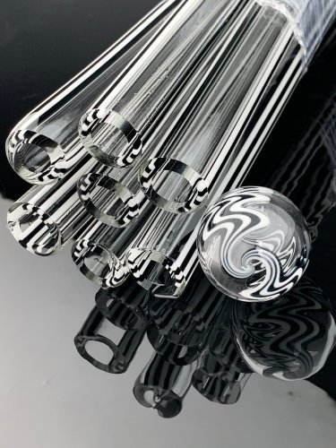 4 Way Black & White to Clear Vac Stack Tubing