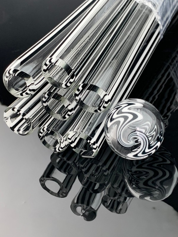 4 Way Black & White to Clear Vac Stack Tubing