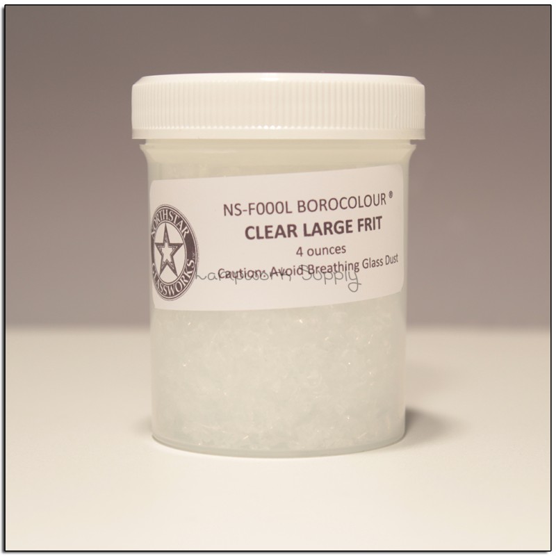Clear Large Frit 4 oz. (25 grade)