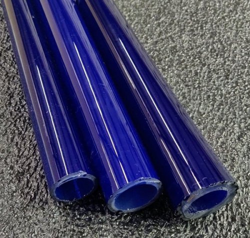 Deep Blue Satin Tube