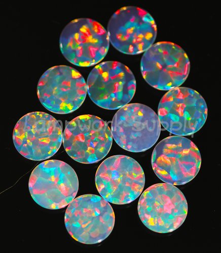 Kyocera 10mm Coin Opal
