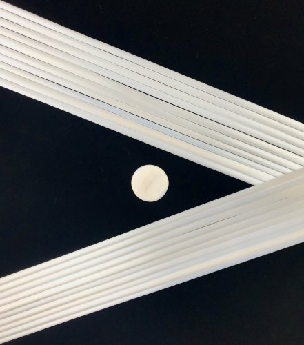 Duro White Second Quality Rod