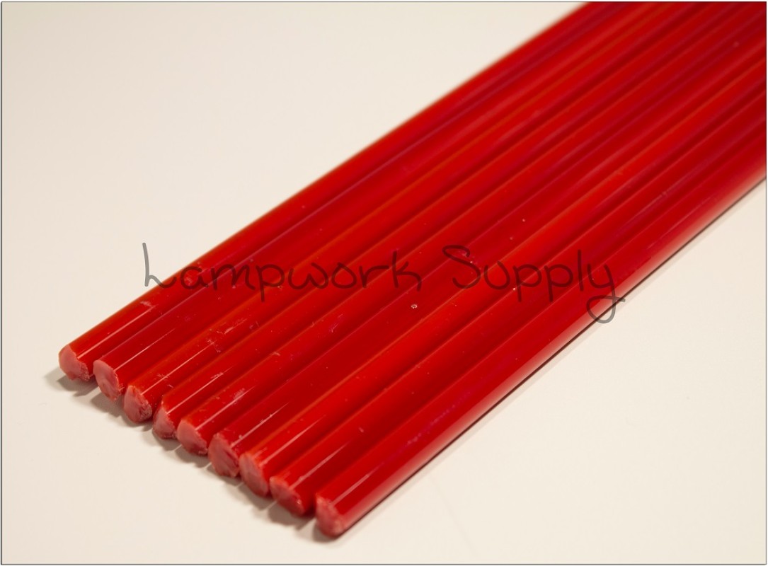 Red (Shade 3) 8mm Rod