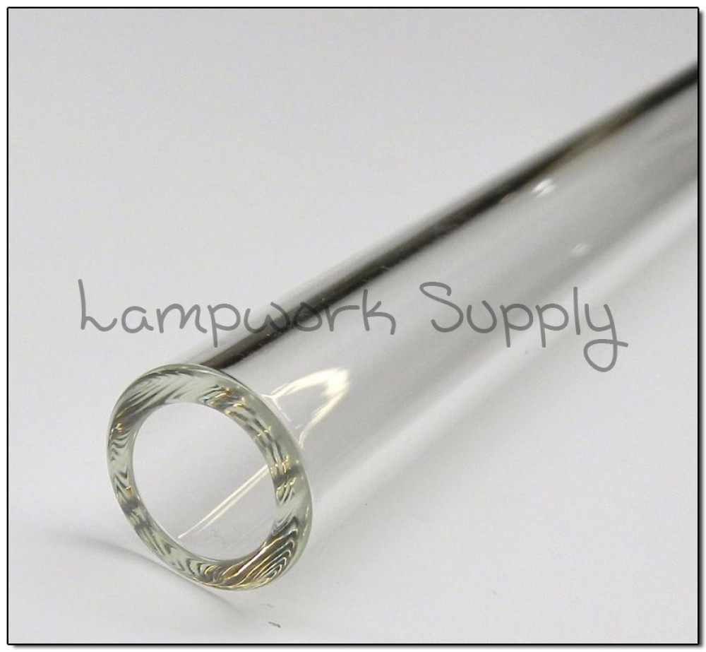 Chinese Clear 50 x 7mm Single Glass Tube 1500mm Length (59-60 inches)