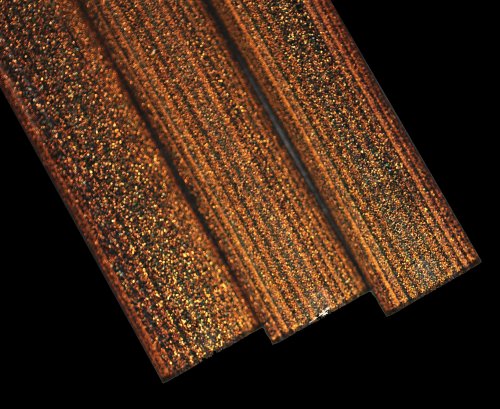 Dream Tubing Orange Sunshine Dichroic - Trautman Atomic Stardust Tube Trautman Atomic Stardust Orange Sunshine