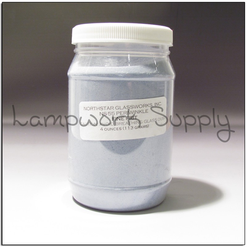 Periwinkle Fine Frit 1 lb. (70 grade)
