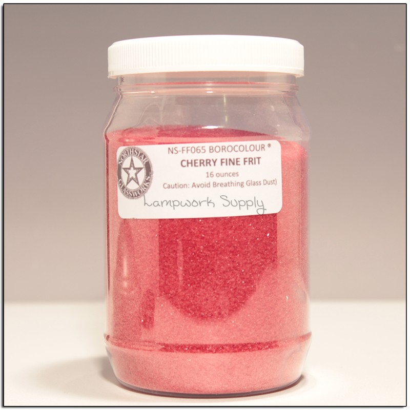 Cherry Fine Frit 1 lb. (70 grade)