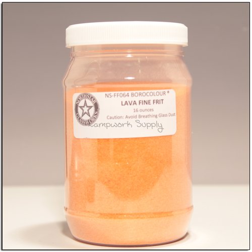 Northstar Lava (64) - Fine Frit 1 lb. (70 grade) 16 oz jar